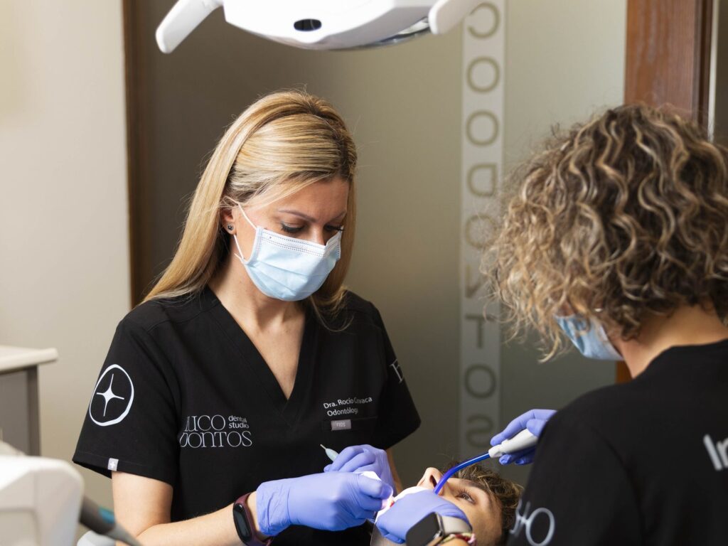 Tratamiento de estética dental en el sillón